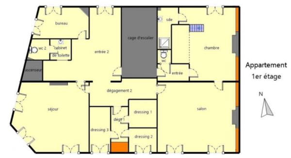Ensemble immobilier situé en hypercentre