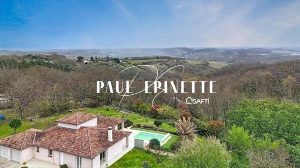 Maison 7 pièces avec piscine et garage