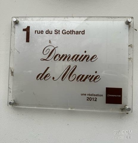 3%.COM Magnifique F3 au calme avec terrasse et garage double Lingolsheim (67380)