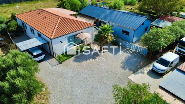 VILLA RÉCENTE AVEC CHALET INDÉPENDANT, PISCINE ET GRAND PARKING
