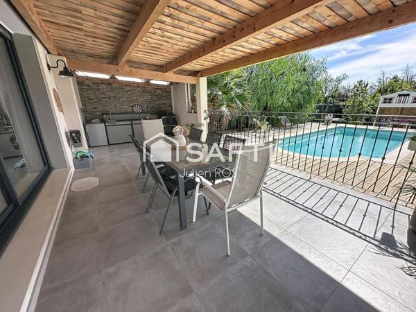 VILLA RÉCENTE AVEC CHALET INDÉPENDANT, PISCINE ET GRAND PARKING