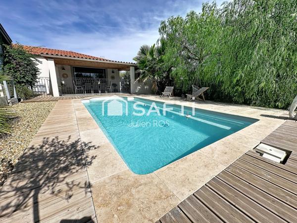 VILLA RÉCENTE AVEC CHALET INDÉPENDANT, PISCINE ET GRAND PARKING