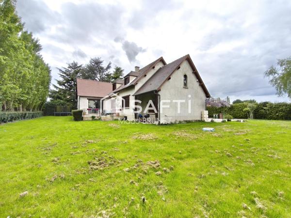 Maison sur sous-sol total et vie de plain pied !