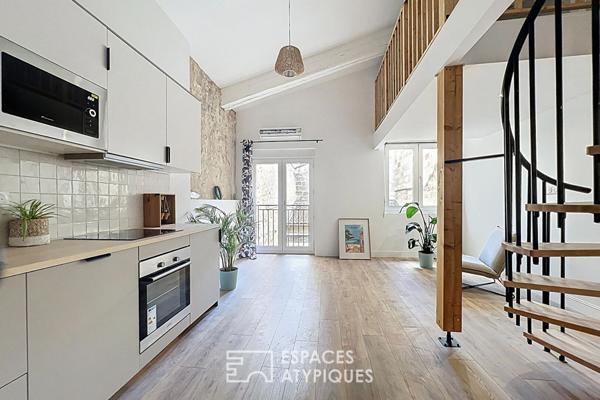 Le duplex esprit loft sur les quais