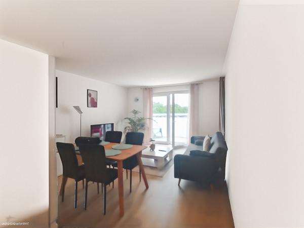 Appartement 2 pièces 40 m² – Dernier étage avec balcon