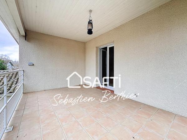 Lavaur – Logement à l’étage avec jardin privatif et garage