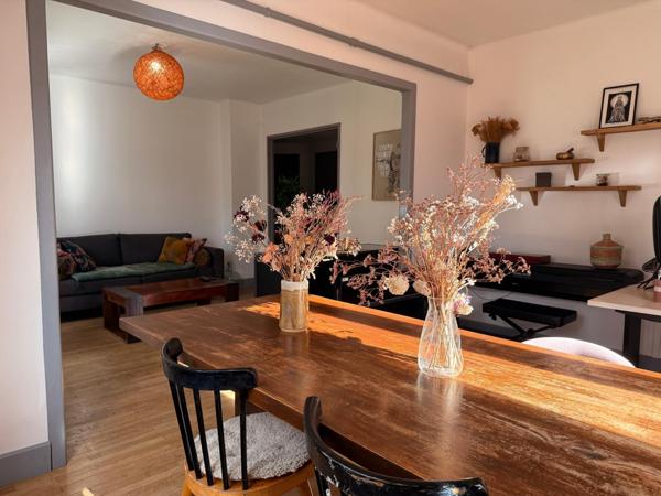 Quartier chaprais, appartement T3 de 75 m2, balcon et garage.