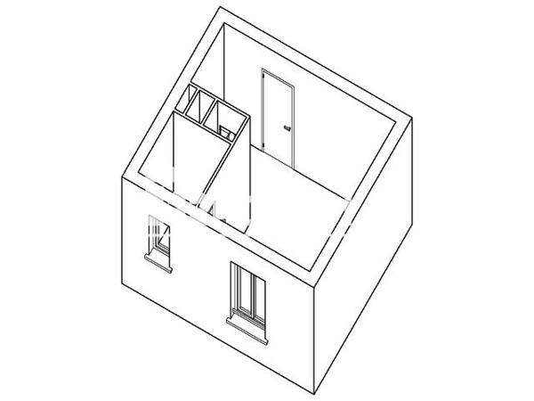 Location Studio 20.83 m² - 50 RUE HOUDART ET 26 RUE CHALO Roissy En France 95700