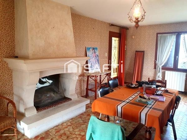 Maison 6 pièces + garage et dépendances