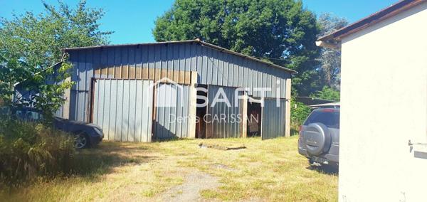 Maison 6 pièces + garage et dépendances