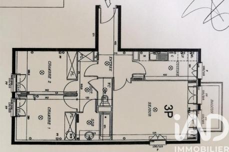 Appartement à vendre 3 pièces 62 m² Brie-Comte-Robert