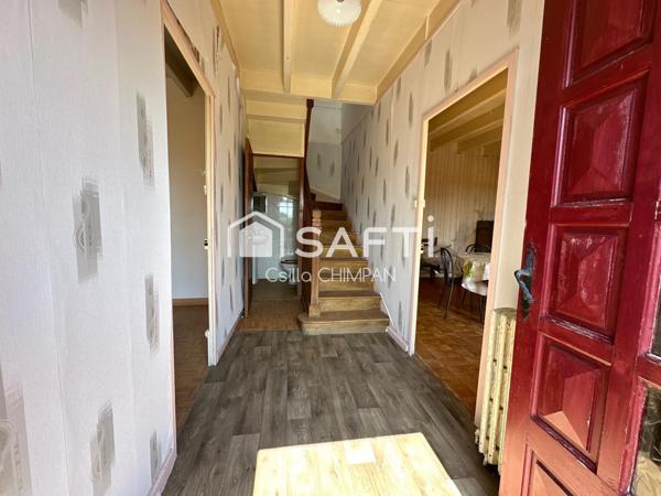 Maison en pierre avec fort potentiel