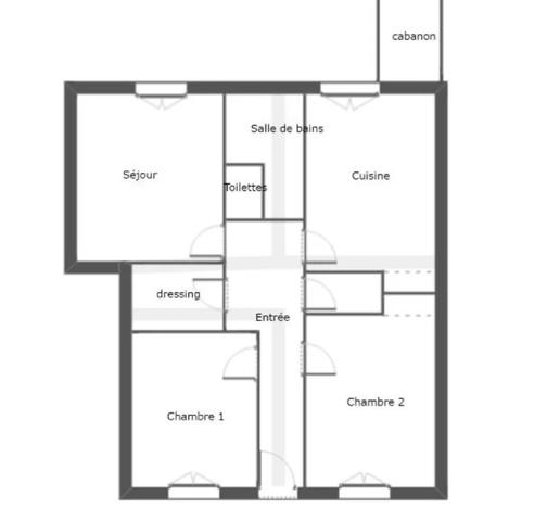 APPARTEMENT T3 AVEC TERRASSE