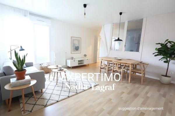 Appartement F3- Résidence 2012 à Villepinte