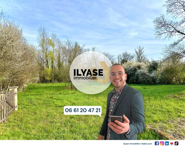 Saint-Bonnet-en-Bresse (71310) Terrain | 1845 m² | Chalet 22 m²