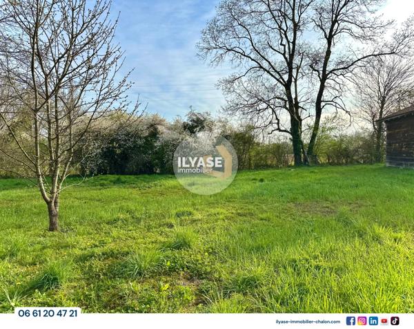 Saint-Bonnet-en-Bresse (71310) Terrain | 1845 m² | Chalet 22 m²