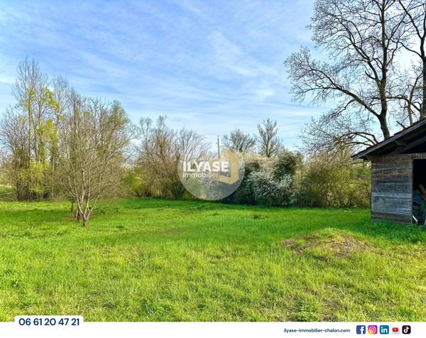 Saint-Bonnet-en-Bresse (71310) Terrain | 1845 m² | Chalet 22 m²