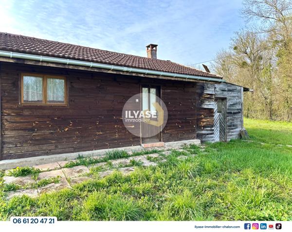 Saint-Bonnet-en-Bresse (71310) Terrain | 1845 m² | Chalet 22 m²