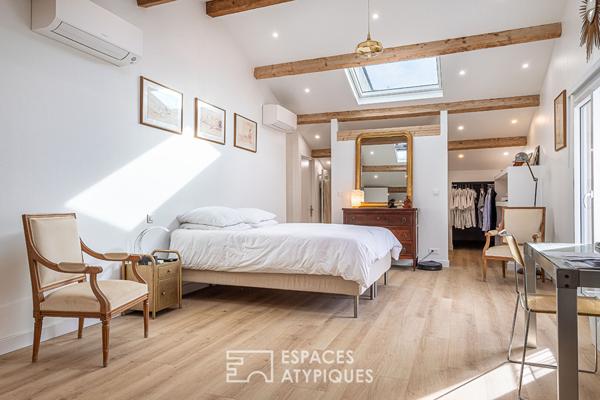 Maison de ville réhabilitée esprit contemporain