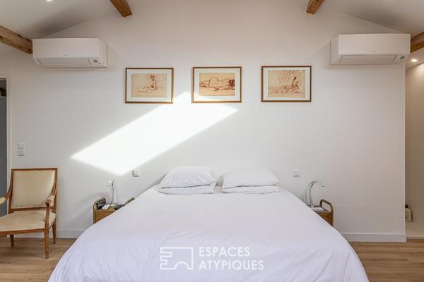 Maison de ville réhabilitée esprit contemporain