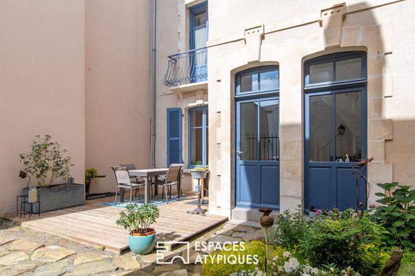 Ensemble immobilier à deux pas de la plage