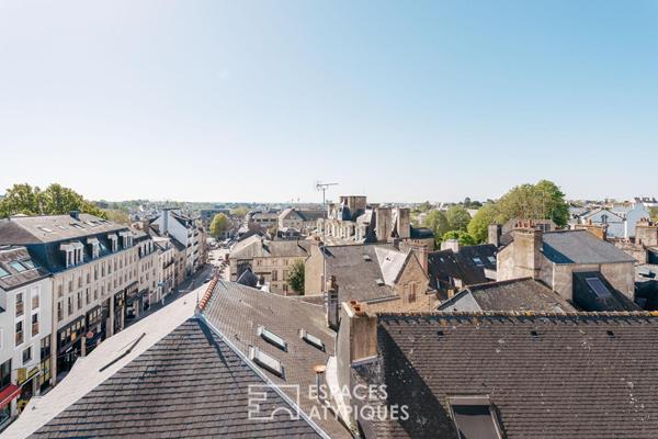Appartement rénové avec vue imprenable au coeur de Vannes