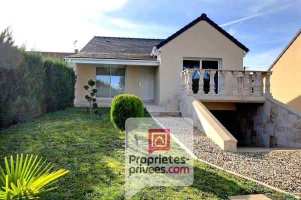 A VENDRE SUPERBE MAISON sur SOUS-SOL, 2 CHAMBRES + Sous-sol aménagé, terrain 492 m2