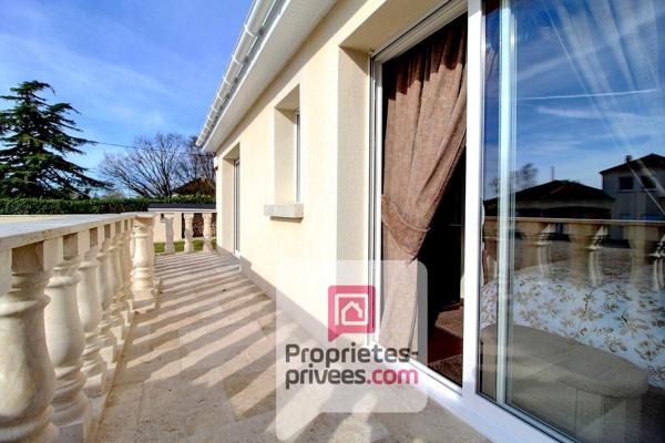 A VENDRE SUPERBE MAISON sur SOUS-SOL, 2 CHAMBRES + Sous-sol aménagé, terrain 492 m2