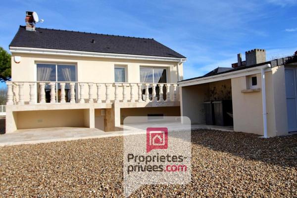 A VENDRE SUPERBE MAISON sur SOUS-SOL, 2 CHAMBRES + Sous-sol aménagé, terrain 492 m2