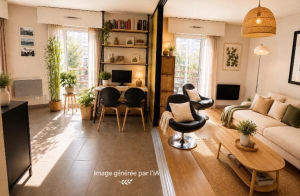 Paris 19? – Quartier Laumière – Appartement 3/4 pièces 70 m² – Lumineux avec vue dégagée