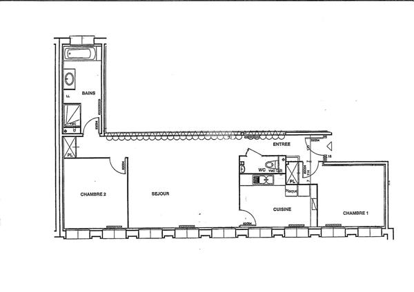 A louer - Bel appartement 3 pièces au coeur de Royan (Marché Central)