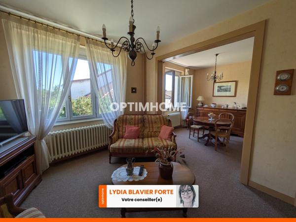 LIMOGES – QUARTIER MAUPASSANT – MAISON EN PIERRE 4 CHAMBRES – JARDIN – DOUBLE GARAGE