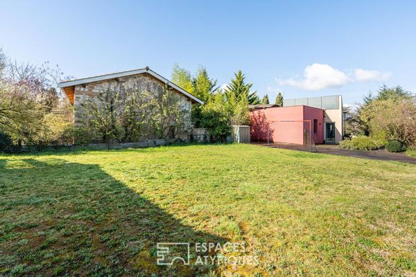 Maison d’architecte singulière avec piscine