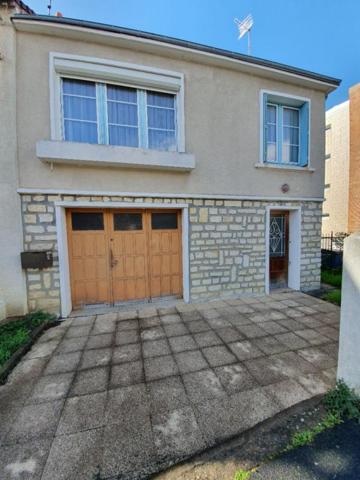 Maison de ville 3 pièces 80 m2 + garage + jardin