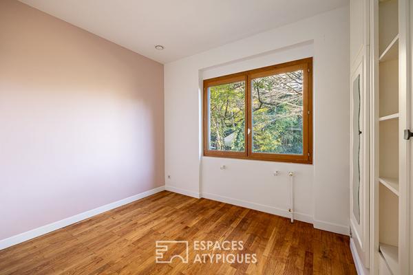 Maison rénovée avec jardin et vue dégagée