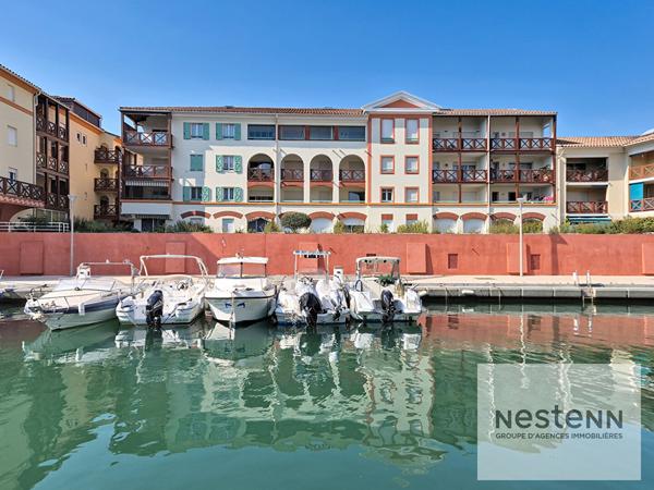 port fréjus, studio, 1 chambre, vue port et calme