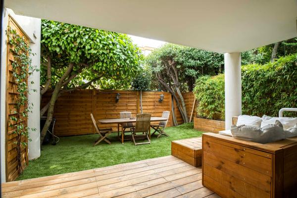 Vente appartement T2 avec jardin + garage Montpellier 34000