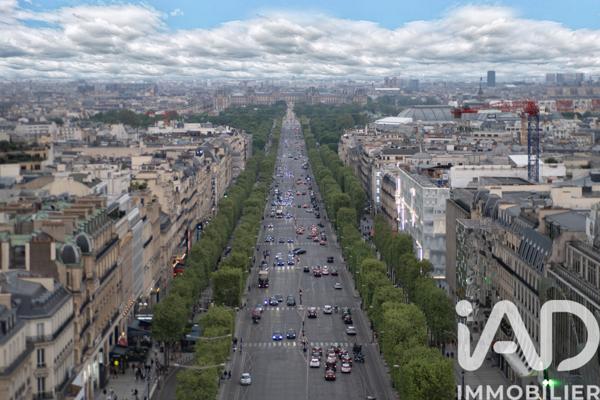 Appartement à vendre 4 pièces 94 m² Paris 8