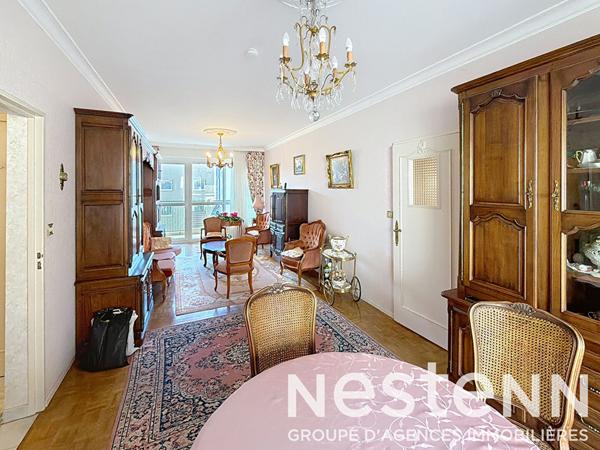 Appartement Metz Gare 3 pièce(s) - 2 chambres - balcons - cave - garage