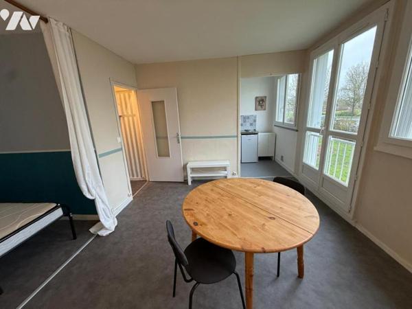 T1 lumineux en rez-de-chaussée avec rénovation énergétique complète déjà financée