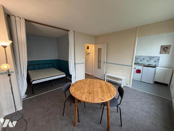 T1 lumineux en rez-de-chaussée avec rénovation énergétique complète déjà financée