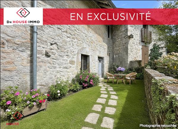 Maison à vendre 3 pièces de 60 m²
