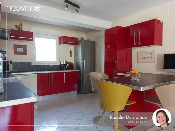 Maison-appartement avec garage et Jardin privatif