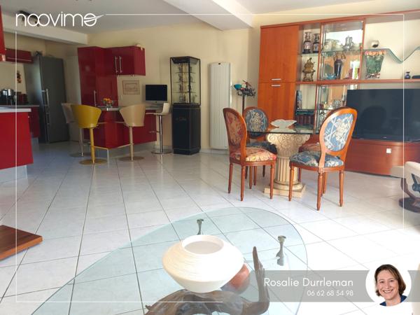 Maison-appartement avec garage et Jardin privatif