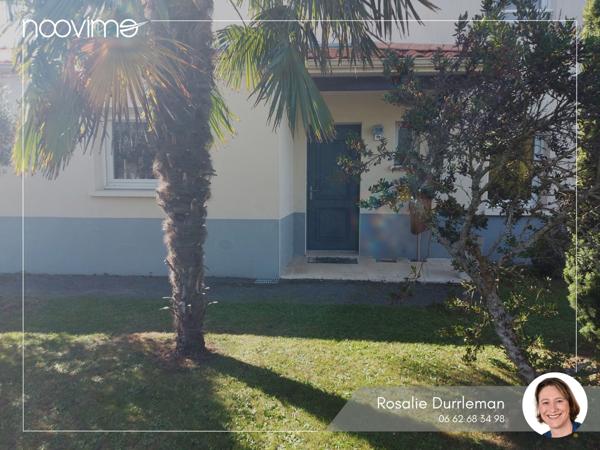 Maison-appartement avec garage et Jardin privatif