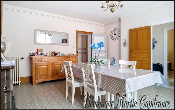 Maison à vendre 10 pièces (72)-218m²-P8- bord de Loir- cave- dépendances