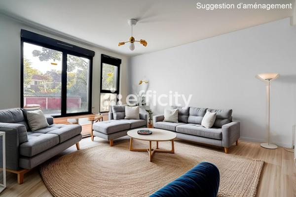 Appartement 2 pièces - 42 m² Exclusivité efficity