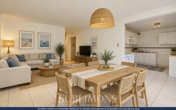 Appartement 3 pièces 57 m²