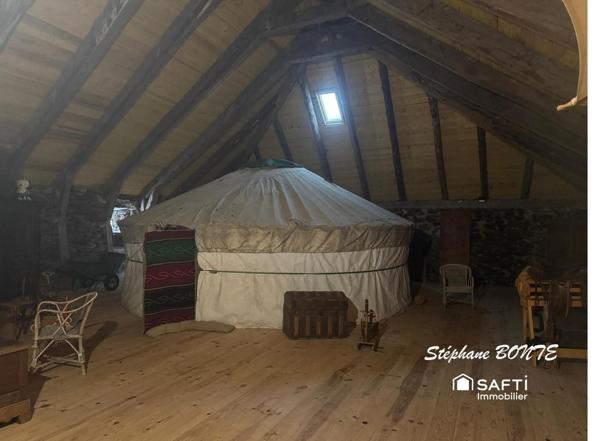 Ferme en pierres pleine de charme – grange, jardin