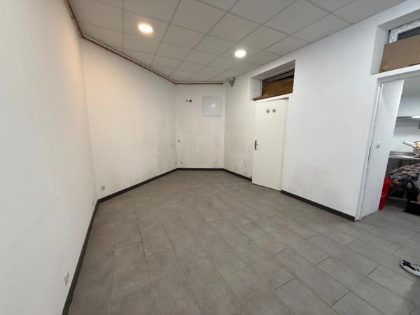 Local commercial sur axe passant